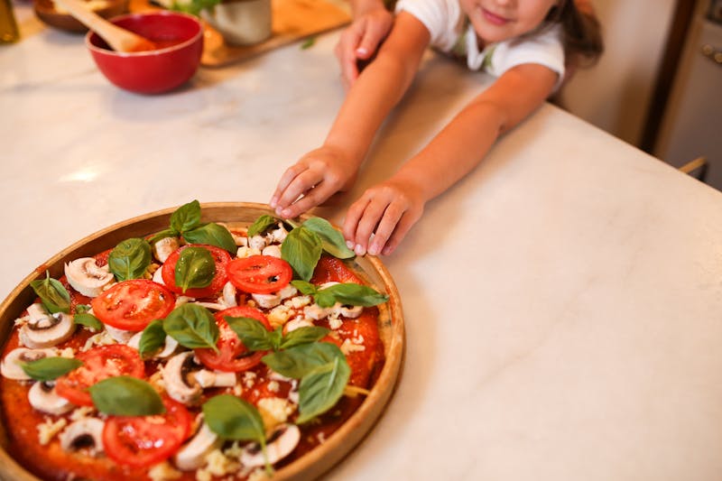 Build Your Own Mini mod pizza for kids